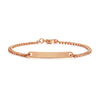 Bracelet personnalisé - bracelet en chaîne pour femmes en argent sterling