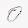 Bracelet serpent - élégant jonc en argent pour femmes