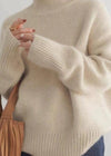 Pull à col roulé pour femmes - tricot doux pour vos sorties décontractées
