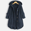 Cardigan à capuche en polaire - manteau d'hiver chaleureux pour femmes