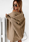 Cardigan chunky en maille - tricot oversize pour femmes