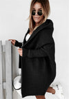 Cardigan chunky en maille - tricot oversize pour femmes