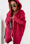 Cardigan chunky en maille - tricot oversize pour femmes