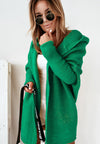 Cardigan chunky en maille - tricot oversize pour femmes