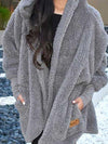 Cardigan en fausse fourrure - veste oversize pour femmes