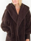 Cardigan en fausse fourrure - veste oversize pour femmes