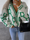 Cardigan en tricot - élégante maille oversized pour femmes
