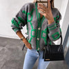 Cardigan en tricot - élégante maille oversized pour femmes