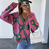 Cardigan en tricot - élégante maille oversized pour femmes