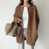 Cardigan femme - style oversized en maille douce pour la détente