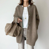 Cardigan femme - style oversized en maille douce pour la détente