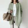 Cardigan femme - style oversized en maille douce pour la détente
