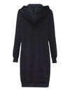 Cardigan long à capuche pour femme - mode décontractée élégante