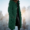 Cardigan long en tricot - manteau en maille cablée pour femmes