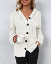 Cardigan pour femmes - hoodie en maille oversize