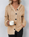 Cardigan pour femmes - hoodie en maille oversize