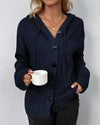 Cardigan pour femmes - hoodie en maille oversize