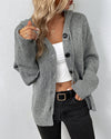 Cardigan pour femmes - hoodie en maille oversize