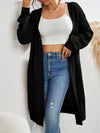 Cardigan tricoté - élégant pull long pour femmes