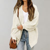 Cardigan tricoté - pull oversize féminin