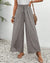 Pantalon large femme imprimé géométrique - un essentielle décontractée pour un style au quotidien