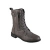 Bottines vintage à lacets pour femmes - chaussures en similicuir (PU) chic pour la marche