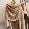 Châle en pashmina - élegante écharpe à motifs floraux pour femmes