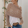 Châle tricoté - élégant wrap pour femme