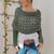 Châle tricoté - élégant wrap pour femme