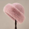 Chapeau en fausse fourrure - accessoire élégant pour l'hiver