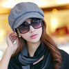 Chapeau newsboy vintage - accessoire élégant pour l'hiver