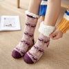 Chaussettes chaleureuses - chaussettes détente avec bord doux