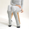 Chaussettes chauffantes rechargeables - chaleur et douceur pour femmes