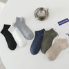 Chaussettes chevilles femmes – collection été en coton respirant (lot de 5 pièces)