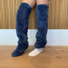Chaussettes de jambe en fausse fourrure - doux et tendance
