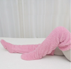 Chaussettes de jambe en fausse fourrure - doux et tendance
