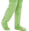 Chaussettes de jambe en fausse fourrure - doux et tendance