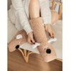 Chaussettes d'hiver pour femmes - lot de 2, douces et chaudes, chaussons antidérapants