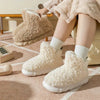 Chaussons en fausse fourrure - chaussures d'intérieur pour femme