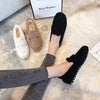 Chaussons en fausse fourrure - pantoufles élégantes pour femmes