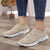 Chaussures à enfiler en maille - footwear cosy pour dames
