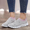 Chaussures à enfiler en maille - footwear cosy pour dames