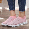Chaussures à enfiler en maille - footwear cosy pour dames