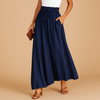 Pantalons larges pour femmes à taille haute - style chic pour le bureau décontracté