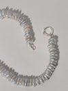 Collier en nacre - bijou féminin élégant en nacre naturelle
