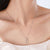 Collier en or à maillons entrelacés - bijou élégant pour femmes