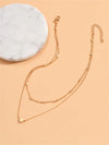 Collier pendentif en or en forme de cœur - bijoux élégants pour femmes