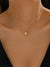 Collier pendentif en or en forme de cœur - bijoux élégants pour femmes