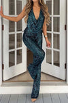 Combinaison à sequins - tenue élégante pour les soirées
