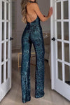 Combinaison à sequins - tenue élégante pour les soirées